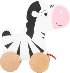 Small Foot Træ trækkende zebra