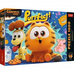 Puslespil 1000 Premium Plus Garfield Trefl