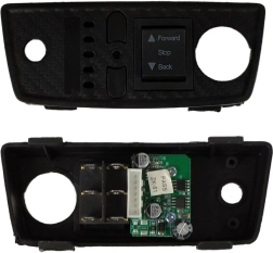 Musikpanel til bil på batterier