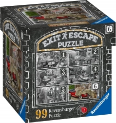 Ravensburger Exit-puslespil Haunted Mansion: I garagen 99 brikker