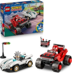 LEGO Sonic the Hedgehog – Silvers racerbil vs. Knuckles’ monstertruck