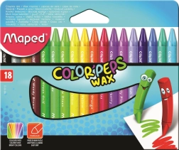 Trekantede voksfarver 18 stk. MAPED Color’Peps