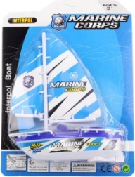 Batteridrevet sejlbåd til børn