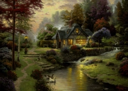 Puslespil Hus i Bugten 1000 Brikker