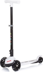 Løbehjul Chipolino Robby White med LED-hjul