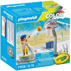 Playmobil Color Skater med basketball