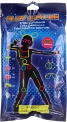 Stor lysende fest- og party-sæt (158 dele)