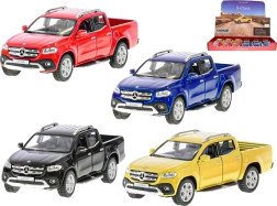 Metalmodel MERCEDES‑BENZ X‑Class 1:42 med friktionsmotor 13 cm
