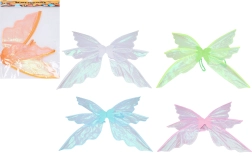 Karnevalsvinger 51 × 59 cm – mix af farver