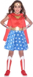 Børnekostume Wonder Woman til børn 8-10 år