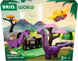 Brio dinosaur-eventyr togbanesæt