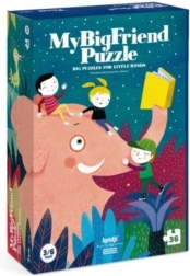 Stort puslespil Min store ven fra Londji - 36 brikker