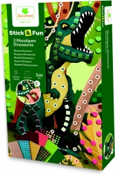 Stick & Fun - lille mosaik dinosaurer