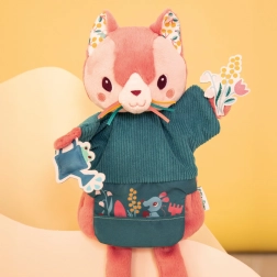 Hånddukke Katten Jeanne fra Lilliputiens