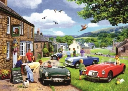 Puslespil Afslappende dag i dalen 1000 brikker