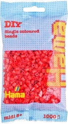 Røde strygeperler 1000 stk