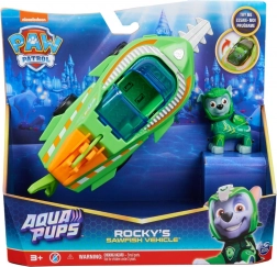 Paw Patrol Aqua-køretøjer med figur Rocky