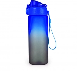 Drikkeflaske OXY Click 600 ml Ombre Black-Blue