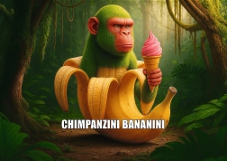Puslespil BrainRots: Chimpanzini Bananini 200 brikker