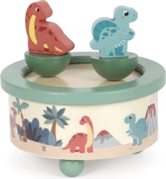 Lille musikboks med dinosaurer