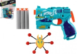 Skumpistol med patroner og rumvæsen