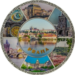 Dekorations­tallerken Prag Sparkys
