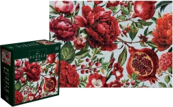 Puslespil blomster – røde blomster 500 brikker