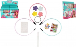 Kreativt sæt til fremstilling af hårbøjler til børn