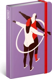 Elegant notesbog Tomski & Polanski med linjerede sider