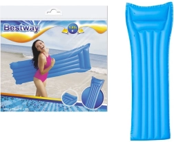 Oppustelig luftmadras til svømning BESTWAY 183 × 69 cm – Blå