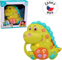 Dinosaurklaver med lys og lyde