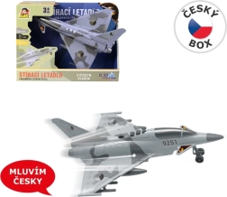 Jagerfly med friktionsdrev med lys og lyd