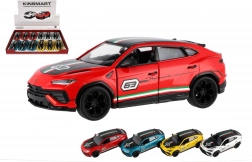 Bil Lamborghini Urus Performante 1:40 metal 13 cm 4 farver med pull-back