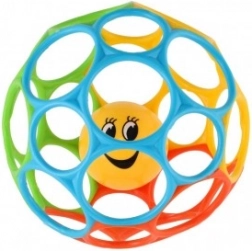 Farverig raslebold til babyer
