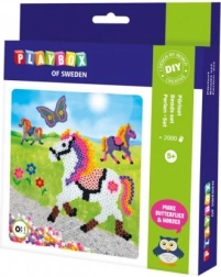 PLAYBOX Strygeperler Sæt Hunde, biler, delfiner og blomster 2000 stk