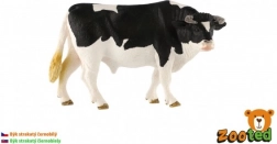 Plastfigur af Holstein-tyr 13 cm