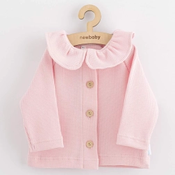 Babyjakke med knapper New Baby Laura pink 86