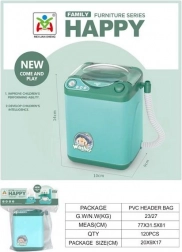 legetøjsvaskemaskine med effekter 14 cm