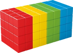 Geomag Magicube Full Color – magnetisk byggesæt 128 klodser