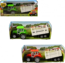 traktor med trailer med friktionsmotor