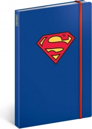 Notesbog Superman-symbol med fast binding