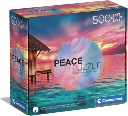 Puslespil 500 brikker CLEMENTONI Peace – Living the Present