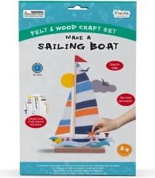 Fiesta Crafts 3D puslesæt – kreativt sæt sejlbåd