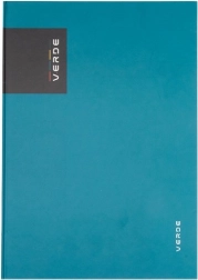 Notesbog A5 VERDE Milano, 96 ark, linjeret