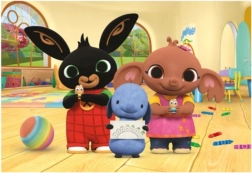 Dino puslespil Bing maler 24 brikker