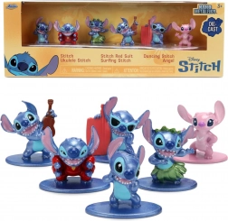 Sæt metalfigurer STITCH og ANGEL 4 cm – 6 stk.