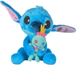 Maskot Disney Lilo og Stitch med Scrump 25 cm