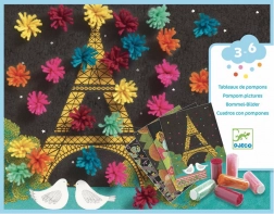 collager med farverige kvaster Djeco