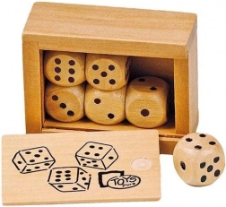 Træterninger i æske - GOKI