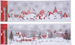 Julevinduesdekoration 59,5 × 21 cm